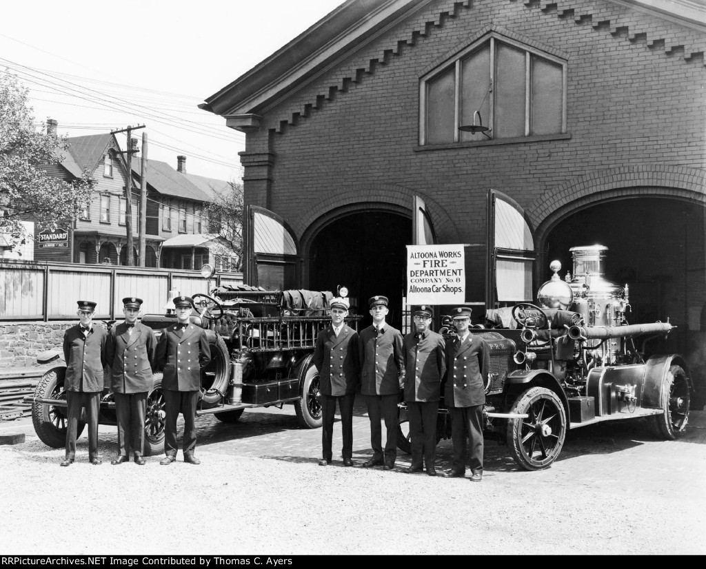 PRR Fire Department, Company No. 8, c. 1923